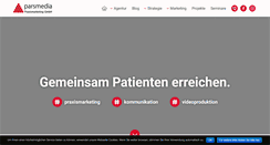 Desktop Screenshot of parsmedia.info