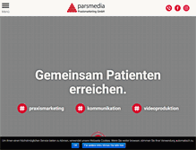 Tablet Screenshot of parsmedia.info